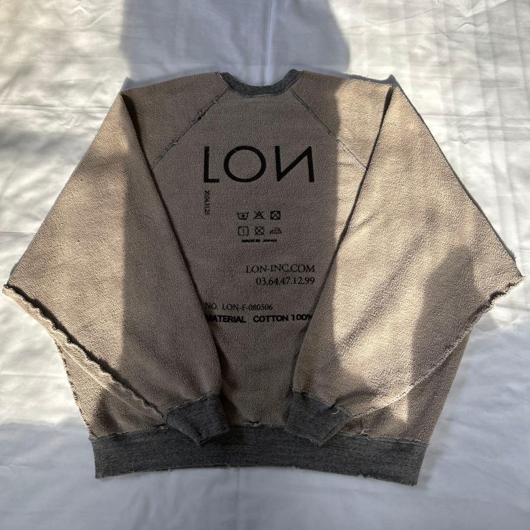LON ロン TWO SIDE SWEATSHIRT #04