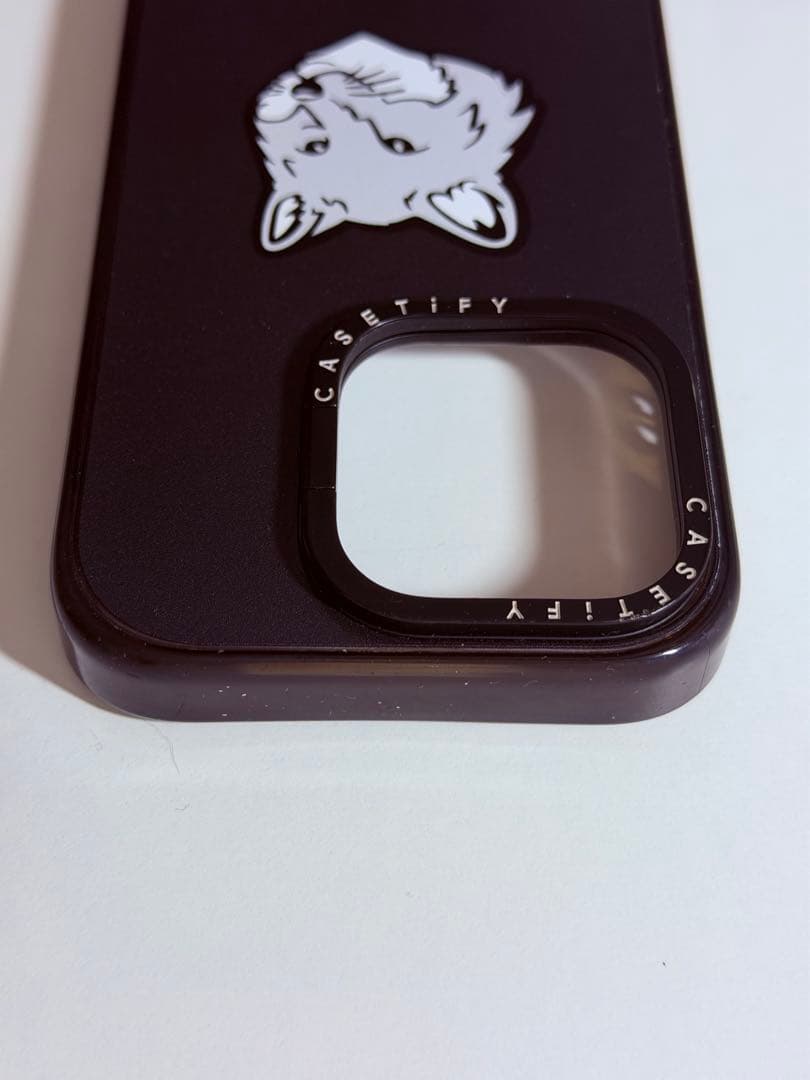 スタンド付きCASSETiFY MAISON KITSUNÉ iPhone