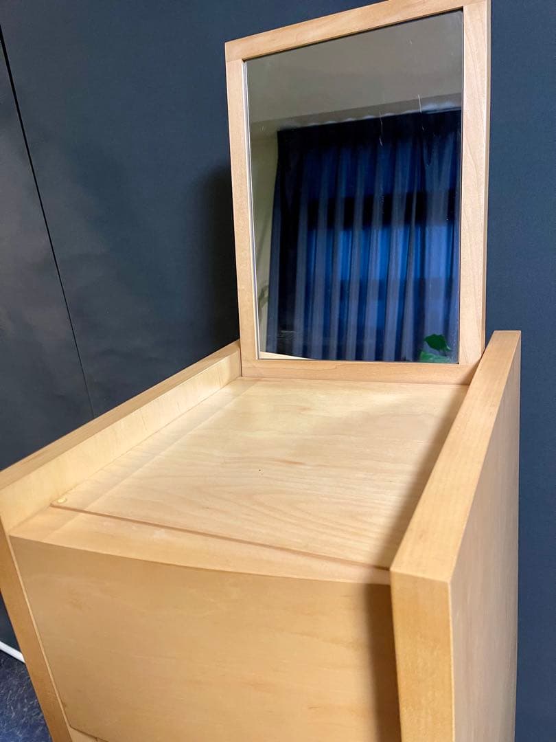 堀住木工所 タンゴ ミラーチェスト ミラー付 5段チェスト デザイナーズ家具