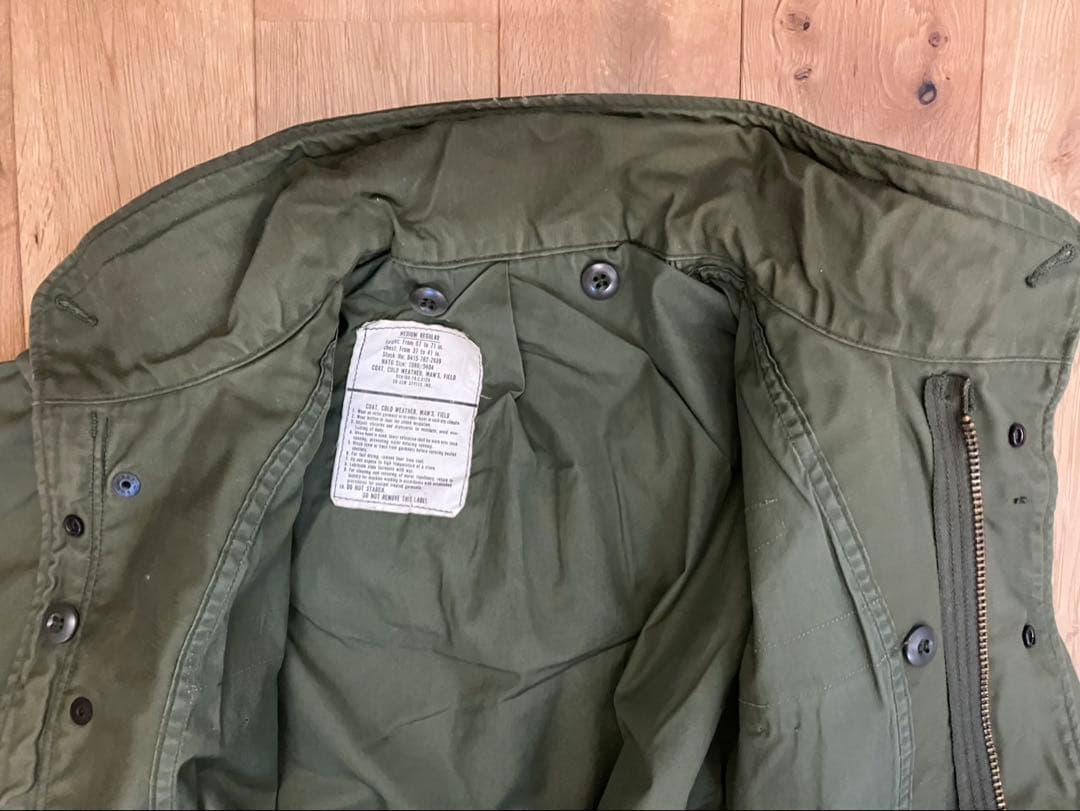 米軍　US.ARMY M-65フィールドジャケット　74年製