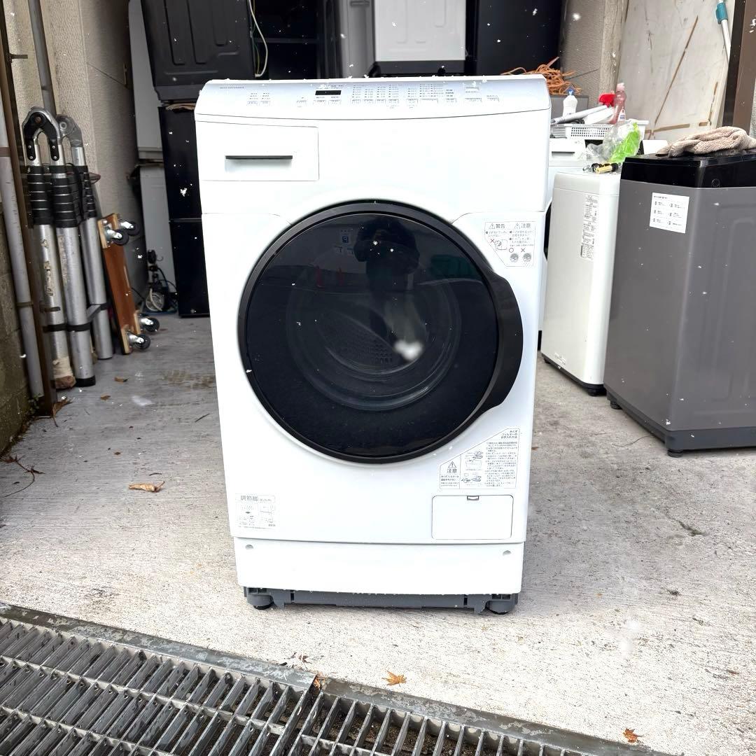 美品❗️ アイリスオーヤマ 2023年8キロ4キロドラム式洗濯機 洗浄済み