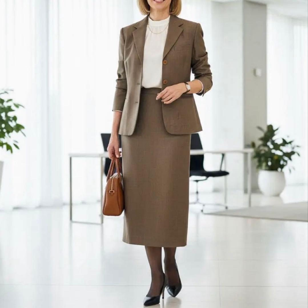 【専用】 ☆週末値下げ☆RALPH LAUREN ウール ロングスカート スーツ