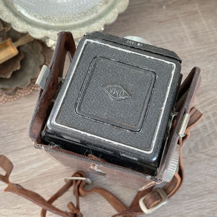 【ヴィンテージ】アンティーク　二眼カメラ