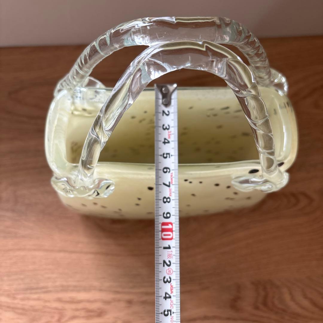 フラワーベース 花瓶 カバン 鞄 bag ガラス 硝子