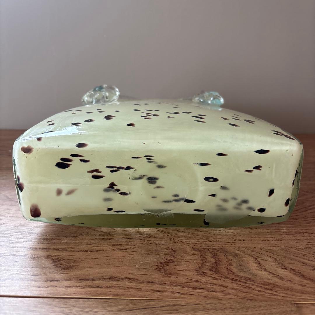 フラワーベース 花瓶 カバン 鞄 bag ガラス 硝子