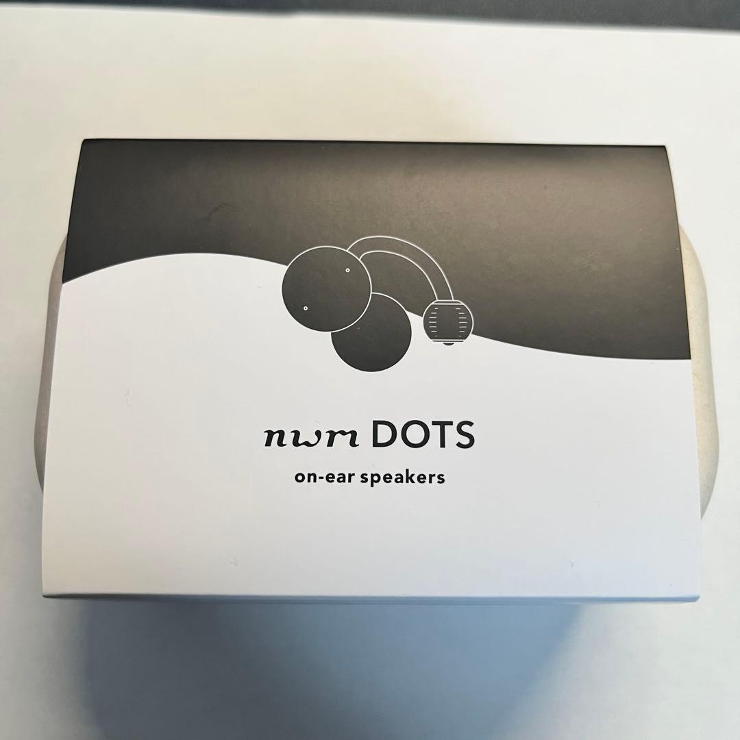 nwm DOTS オープンイヤー型 完全ワイヤレスイヤホン 専用テールフック付き