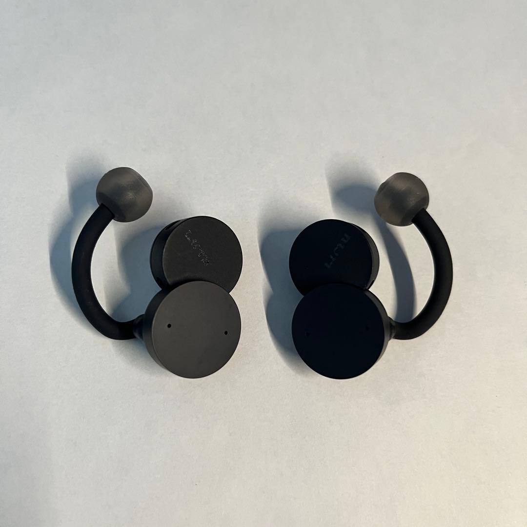 nwm DOTS オープンイヤー型 完全ワイヤレスイヤホン 専用テールフック付き
