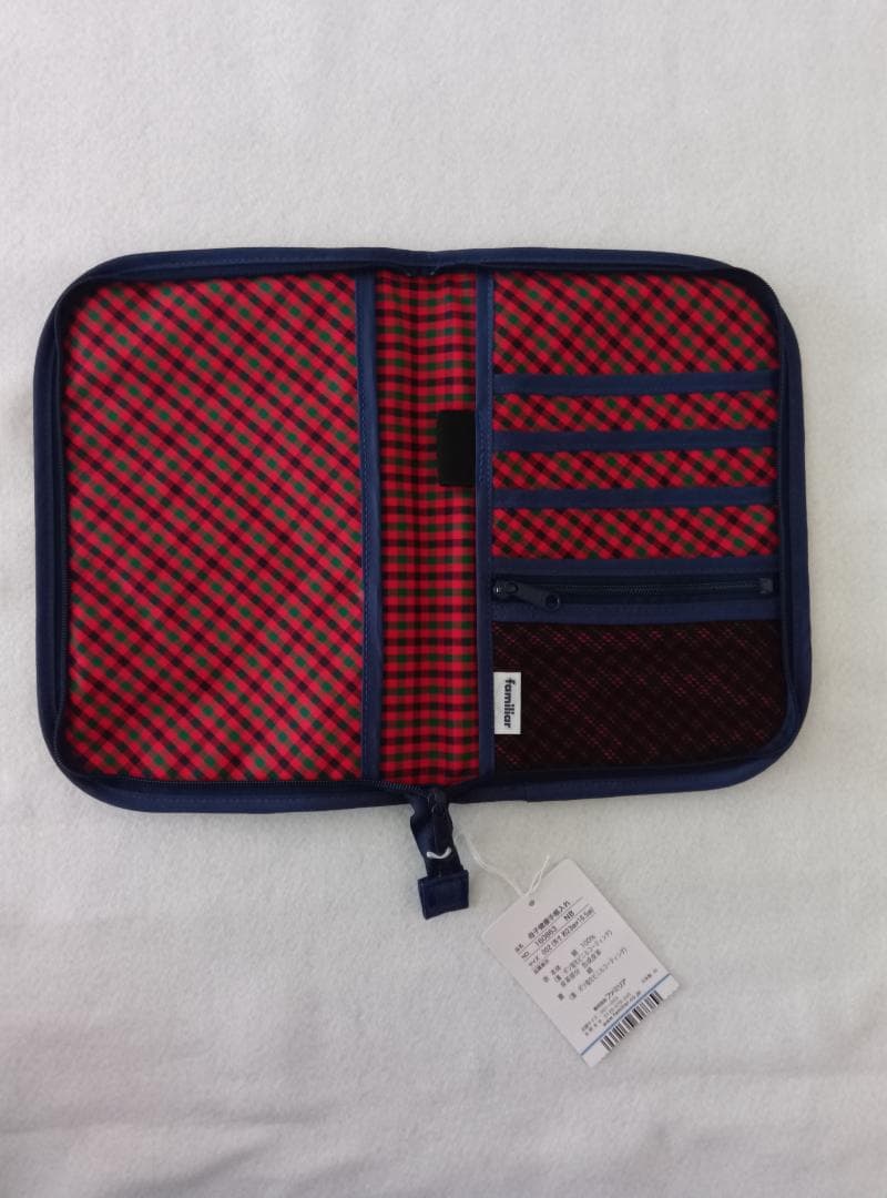 【新品・未使用】【タグ付き】【ギフトバッグ付き】ファミリア 母子手帳ケース