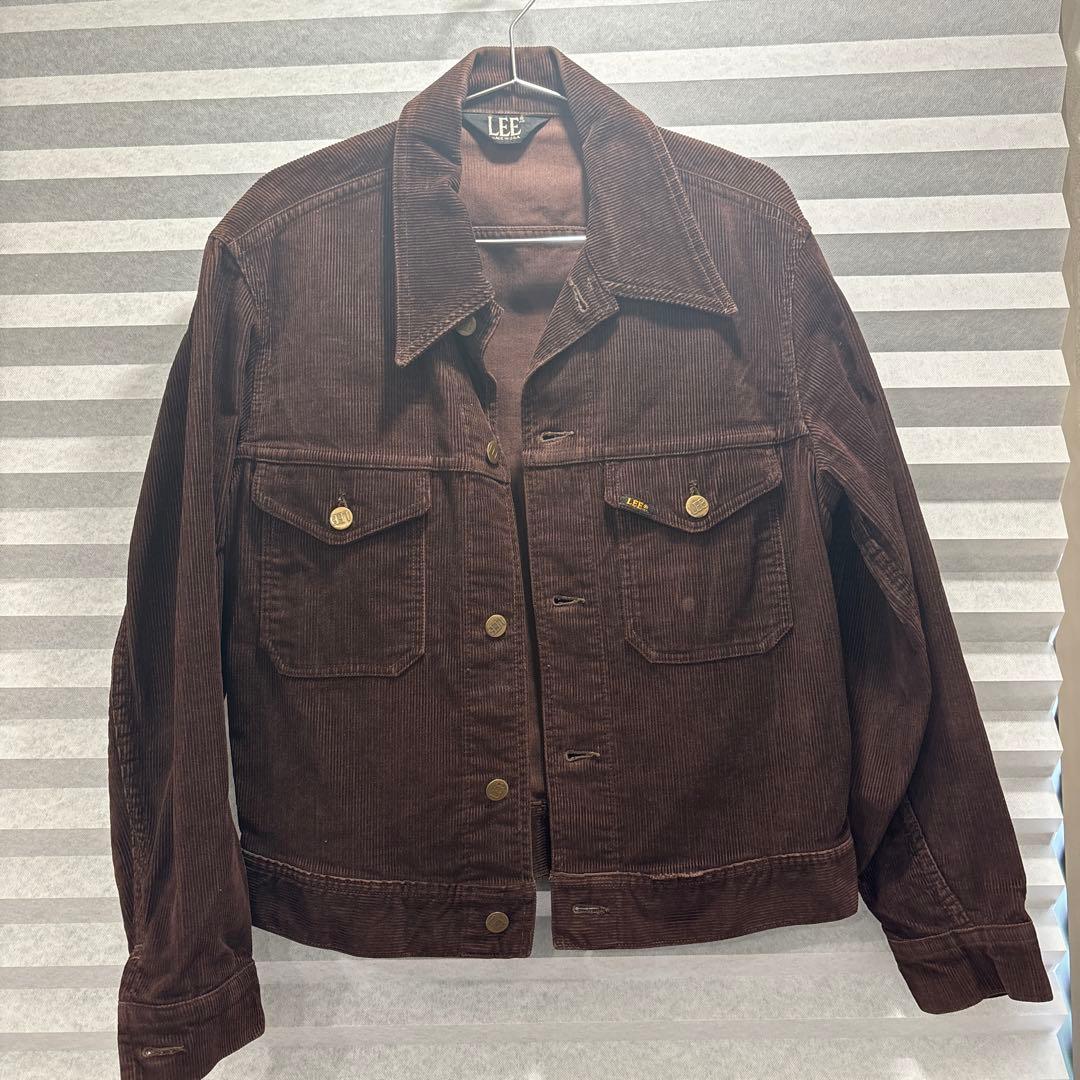 70s LEE コーデュロイトラッカージャケット