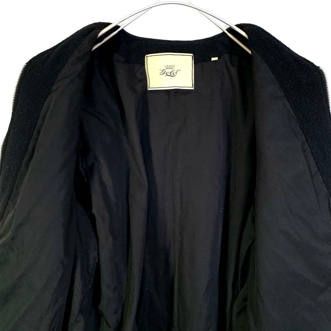 ゴールド　東洋エンタープライズ　gold ノーカラー　ジャケット　ウール