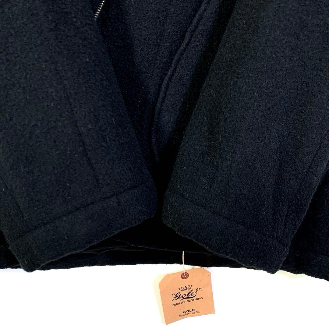 ゴールド　東洋エンタープライズ　gold ノーカラー　ジャケット　ウール