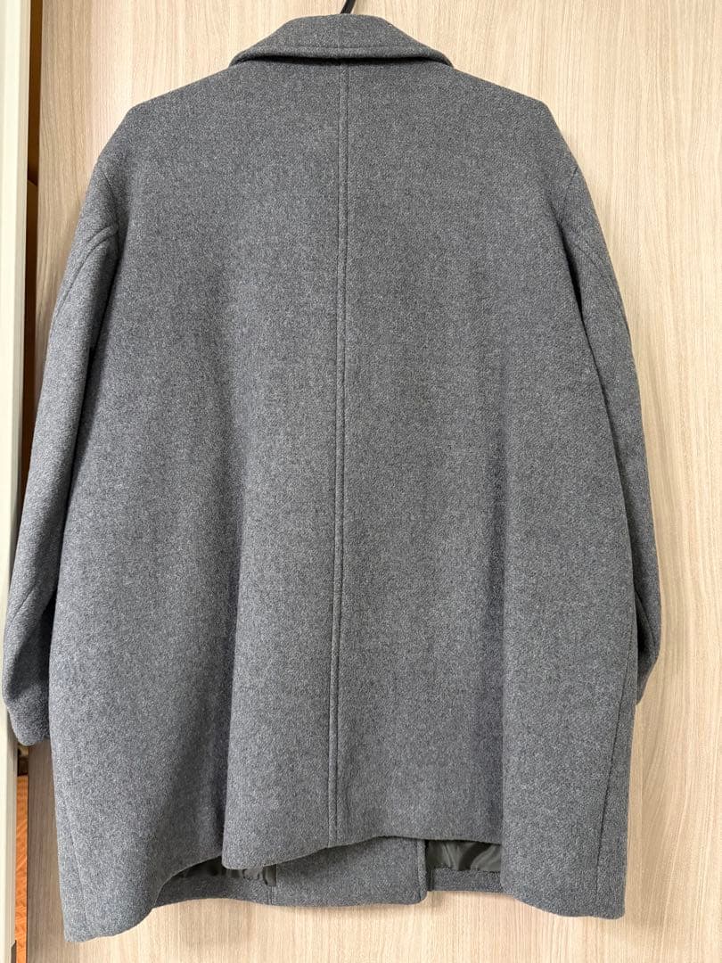 ラウンジドレス Pコート グレー 美品 フリーサイズ