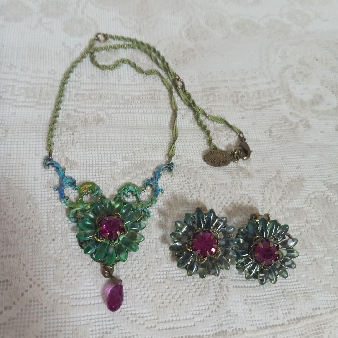 ☆Michal Negrin ネックレスとイヤリングセット
