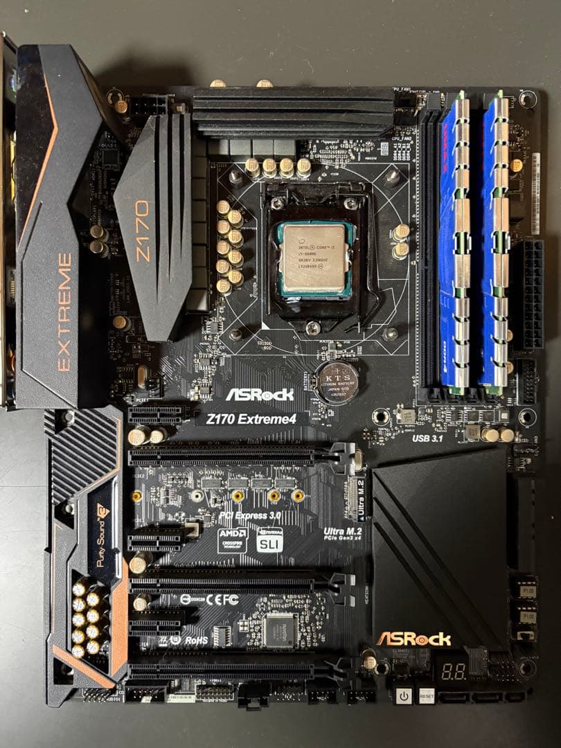 Intel core i5 6600k & マザーボード・メモリ16gbセット