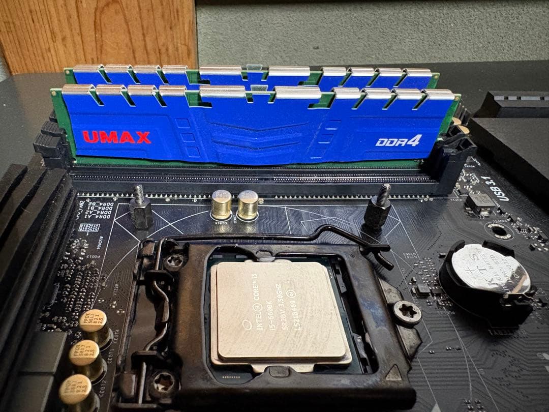 Intel core i5 6600k & マザーボード・メモリ16gbセット