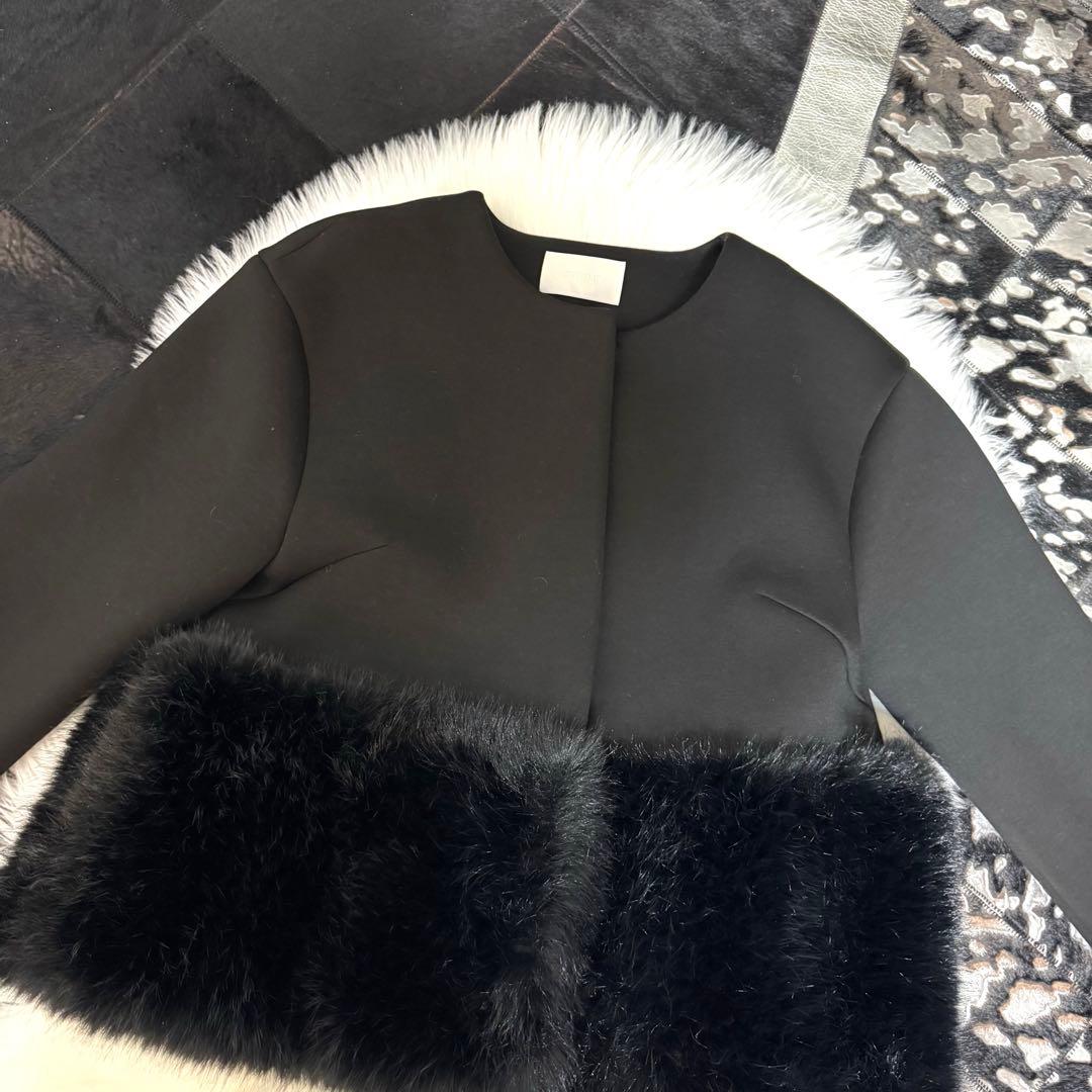 セルフォード 裾ファーブルゾン サイズ:36