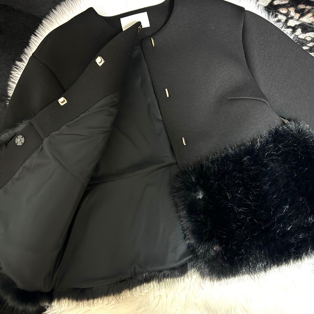 セルフォード 裾ファーブルゾン サイズ:36