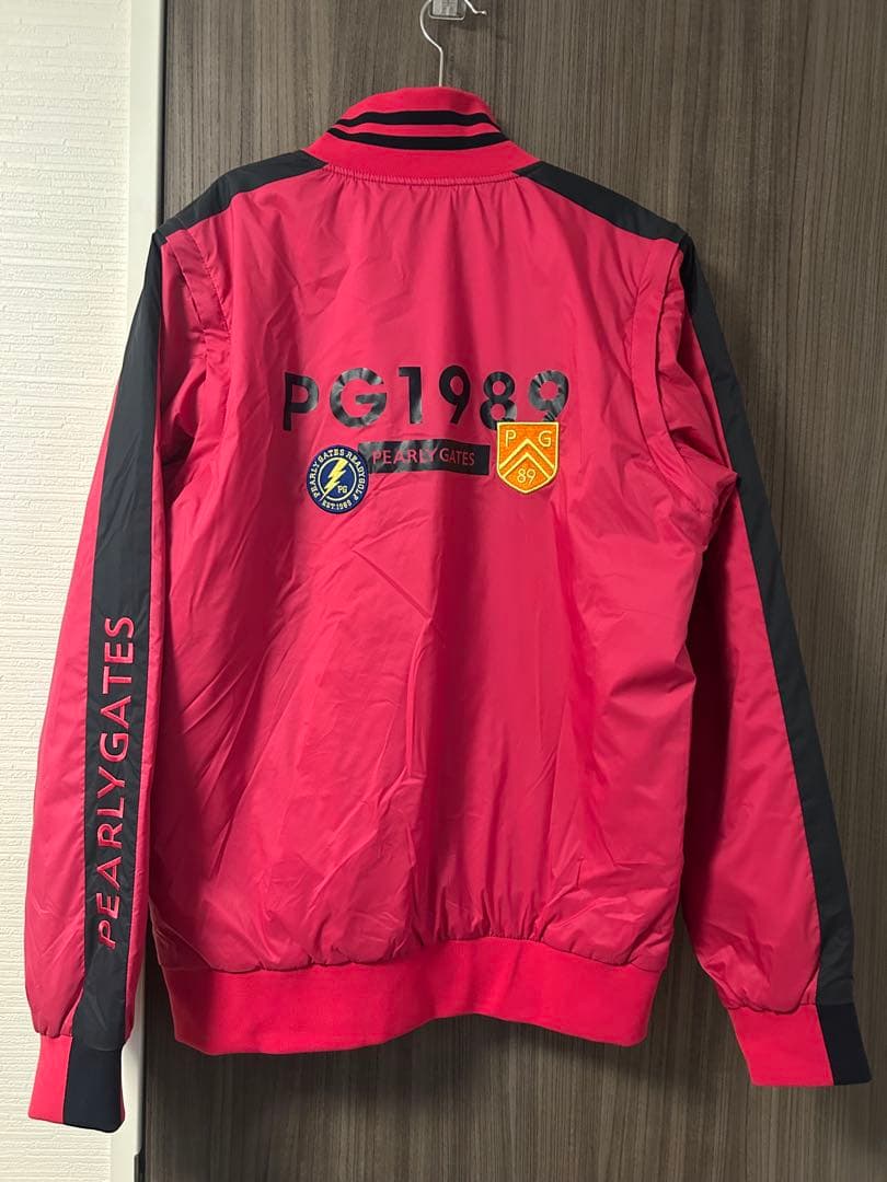 PEARLY GATES キルティングジャケット ネイビー/ピンク