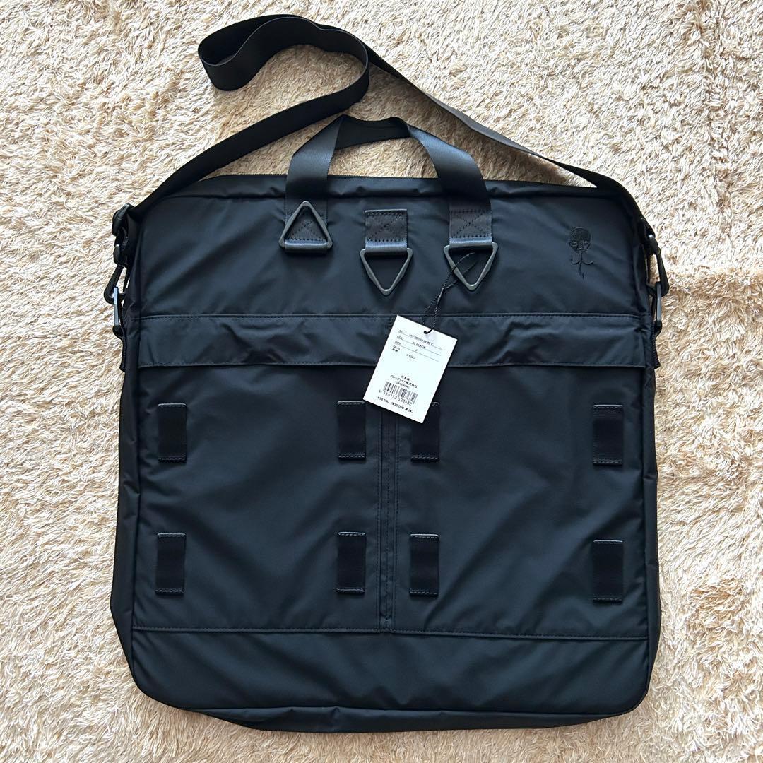 ディーベック オールモストブラック ヘルメットバッグ ショルダーバッグ 黒