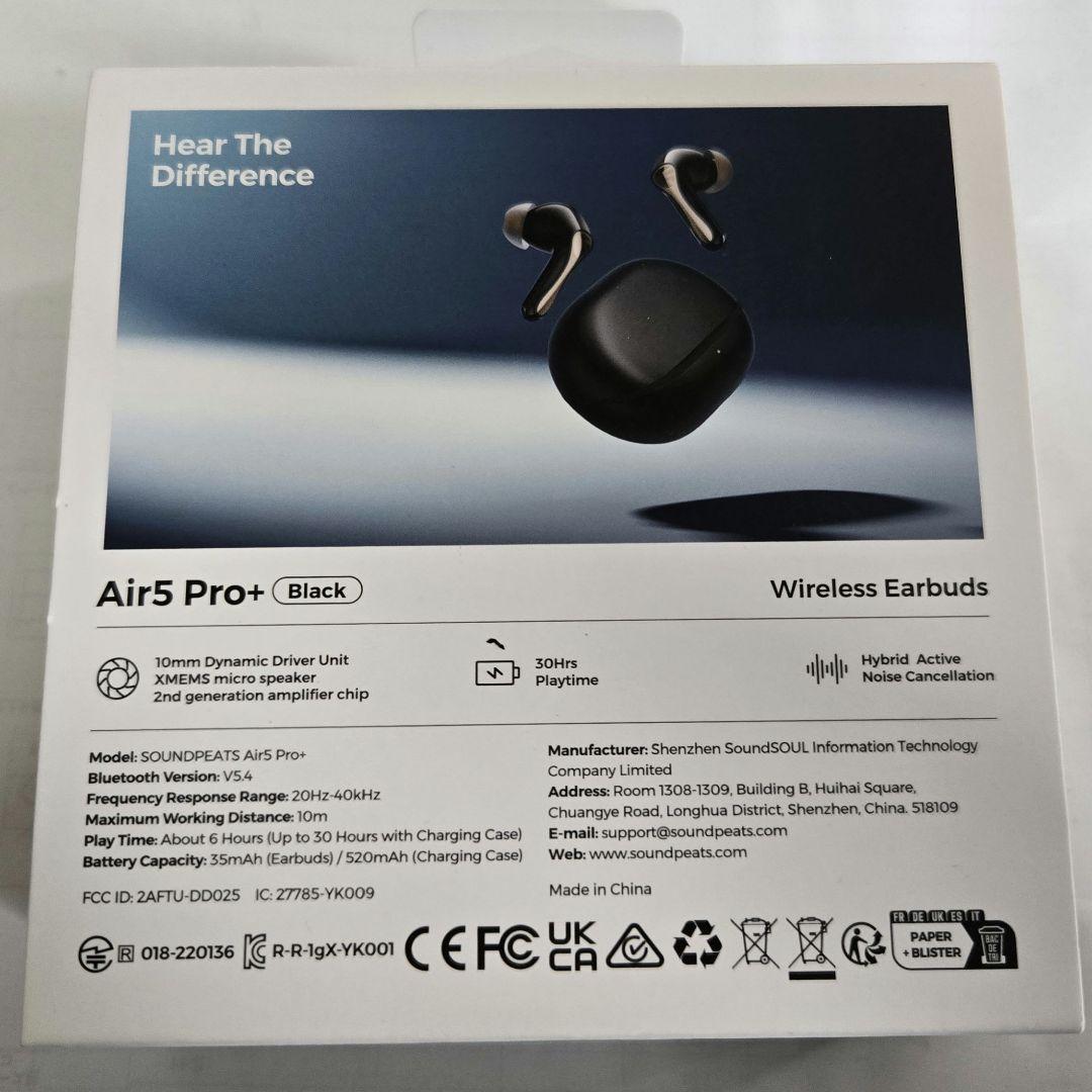 イヤホン SoundPeats Air5 Pro+