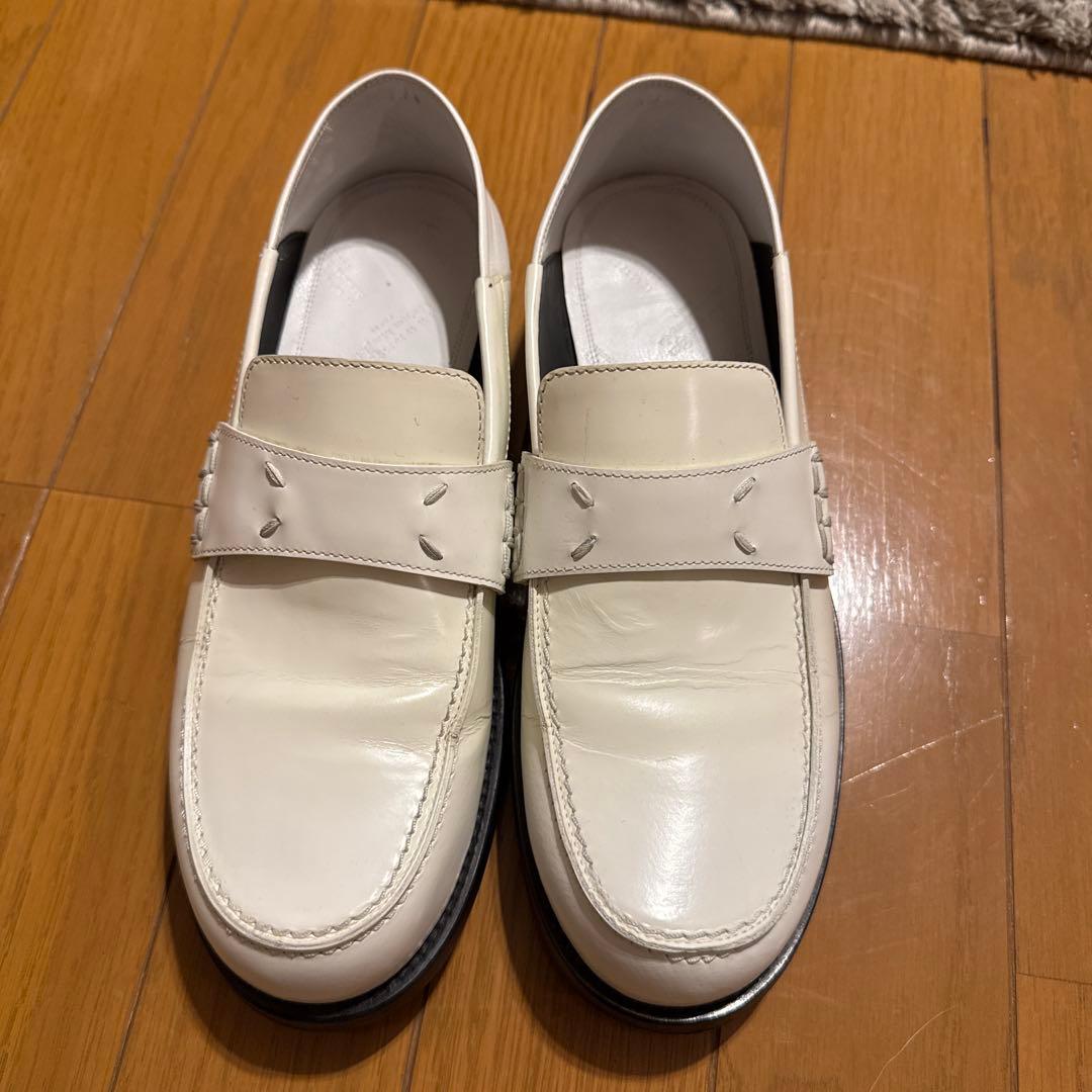 1/4まで限定値下げ　maisonmargiela ステッチ　ローファー