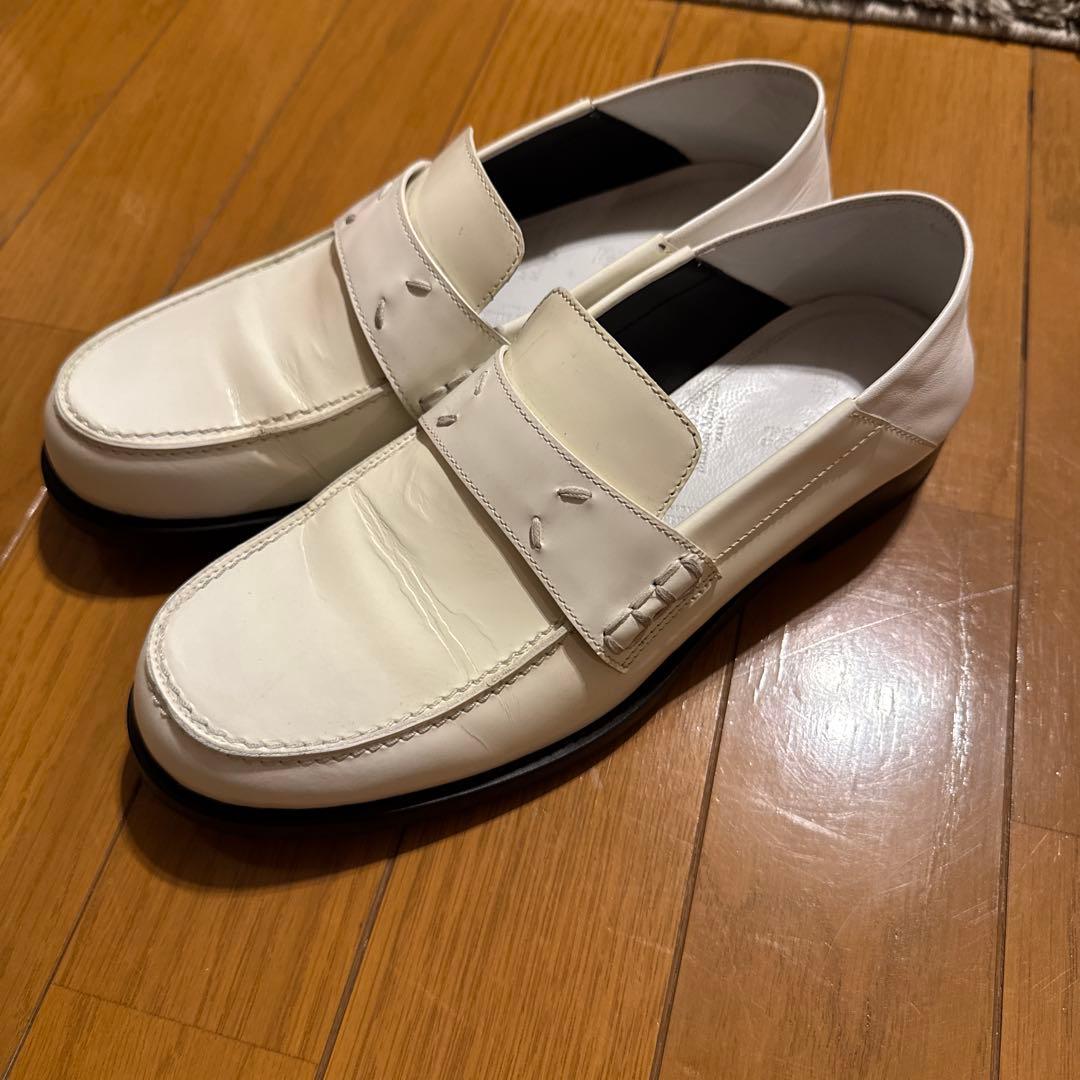 1/4まで限定値下げ　maisonmargiela ステッチ　ローファー
