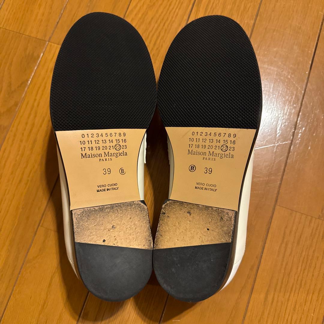 1/4まで限定値下げ　maisonmargiela ステッチ　ローファー