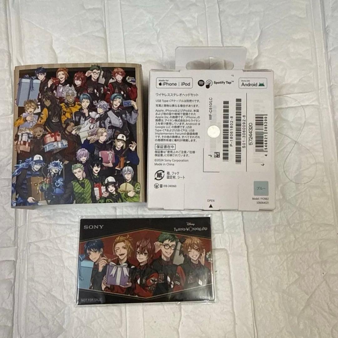 ソニーワイヤレスイヤホン　ディズニーツイステッドワンダーランドEdition