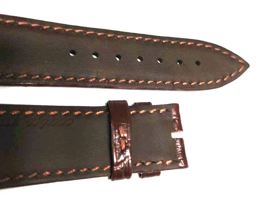 【正規品未使用】上質ワニ革ベルト　21-18ミリ　ピアジェ