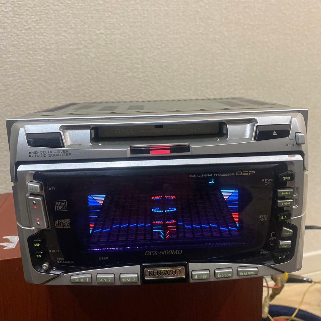 KENWOOD DPX-6100MD CD・MDデッキ