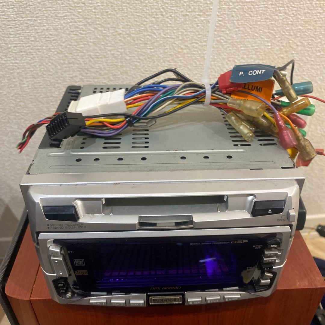 KENWOOD DPX-6100MD CD・MDデッキ