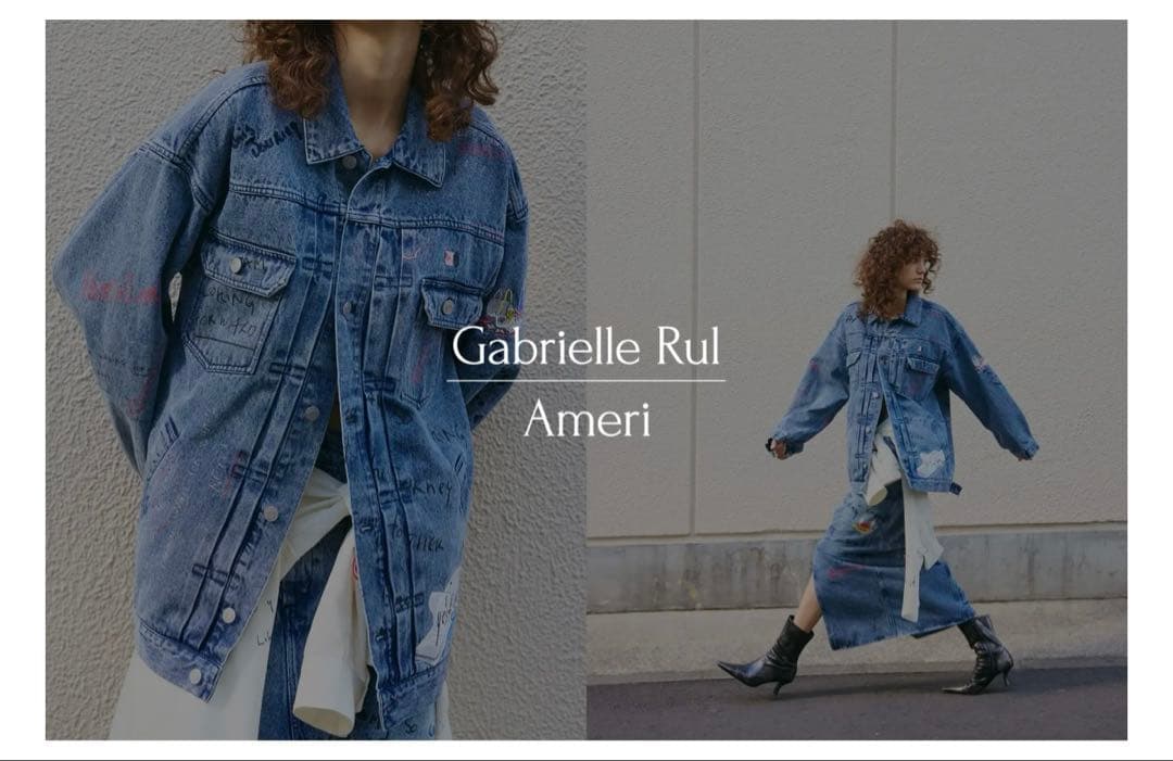 新品＊未使用Gabrielle×Ameri 10THHISTORY JACKET