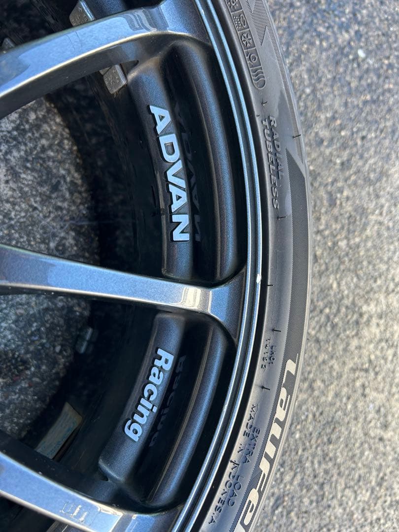 ADVAN 17インチ ホイールセット タイヤ付き　ND ロードスター