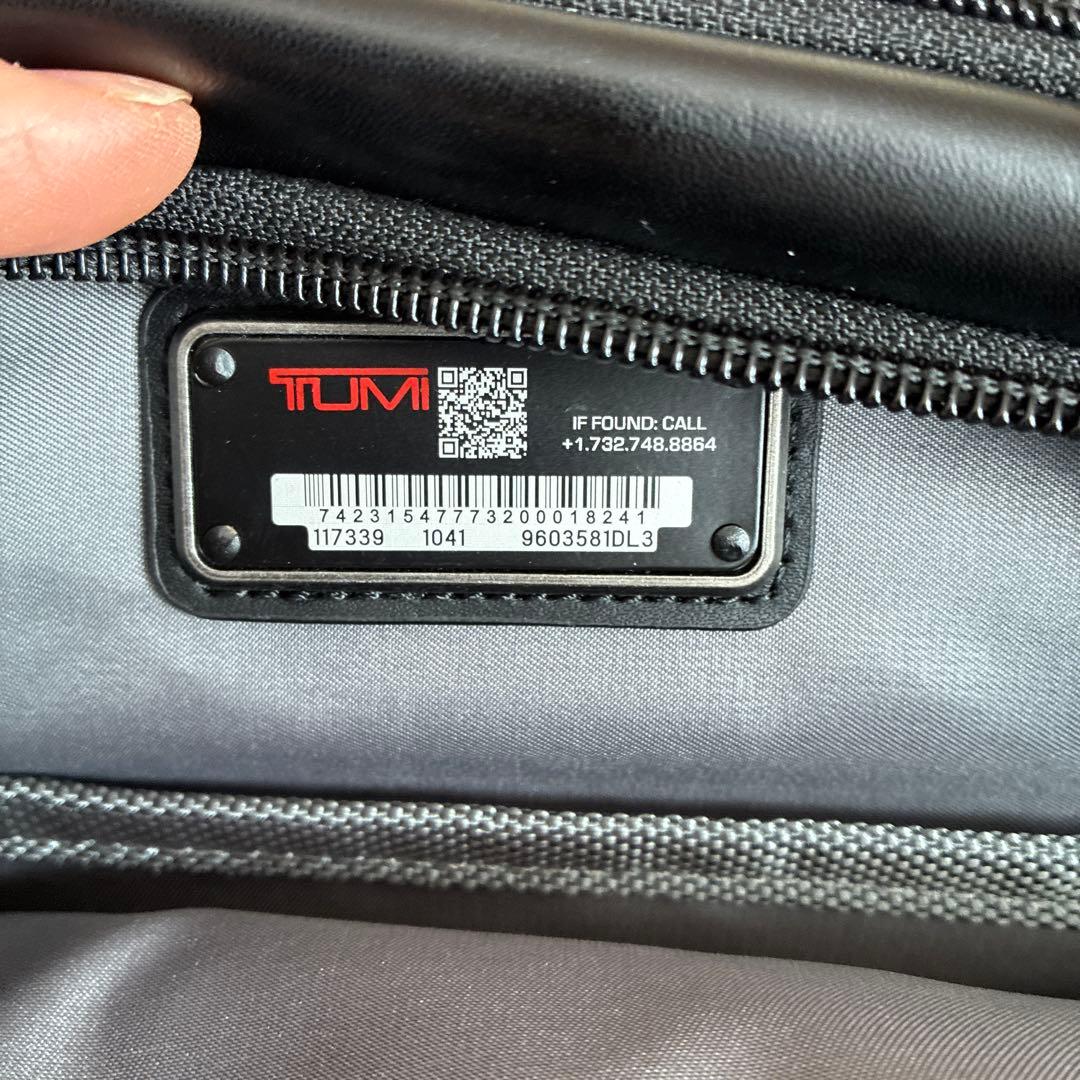 TUMI バックパック9603581DL3 ブラック