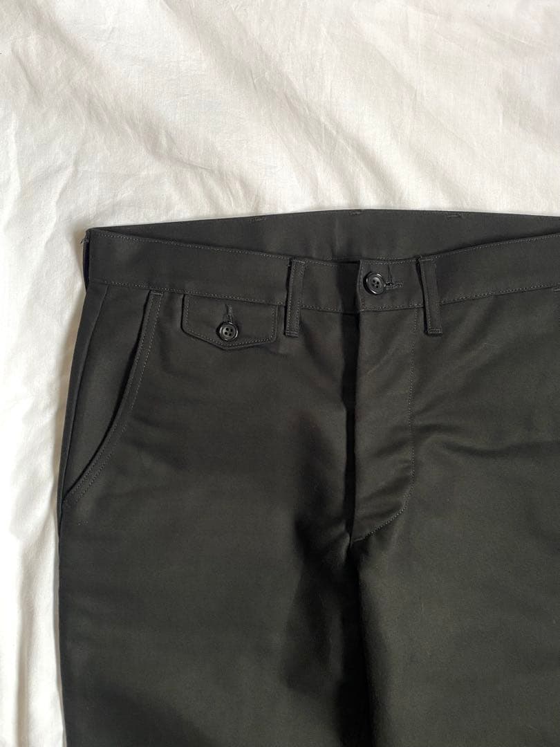 【美品】Workers officer trousers ワーカーズ ブラック