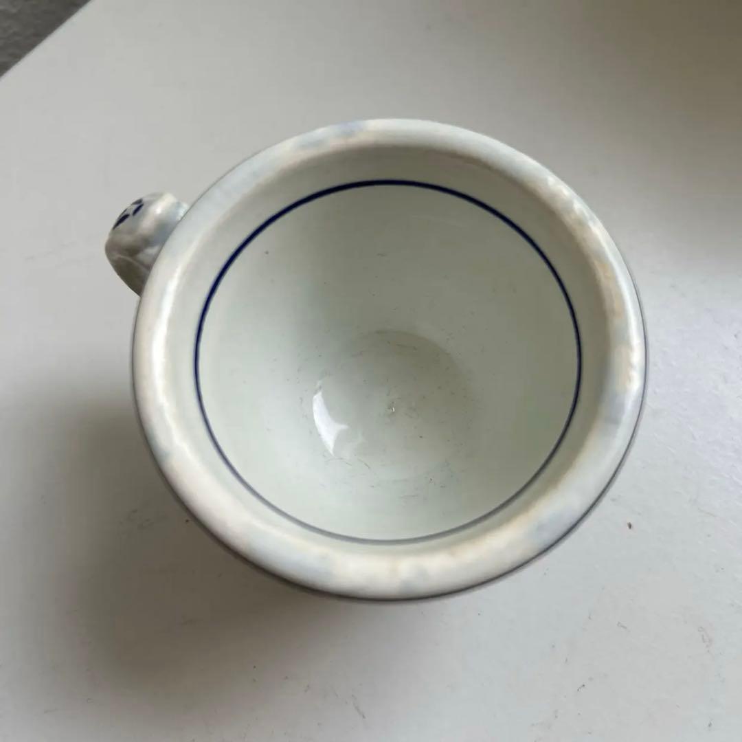 クレイユモントロー　19世紀のブリュロ　ブリュロカップ　フランスアンティーク