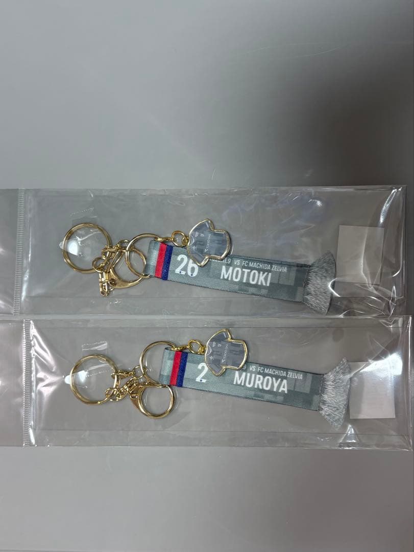 【2点セット】FC東京 試合日限定 マフラーキーホルダー 長倉幹樹 室屋成