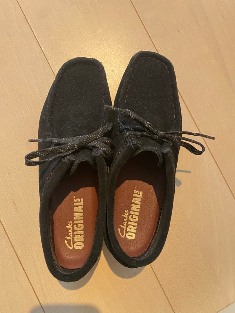 Clarks Originals ブラック モカシン
