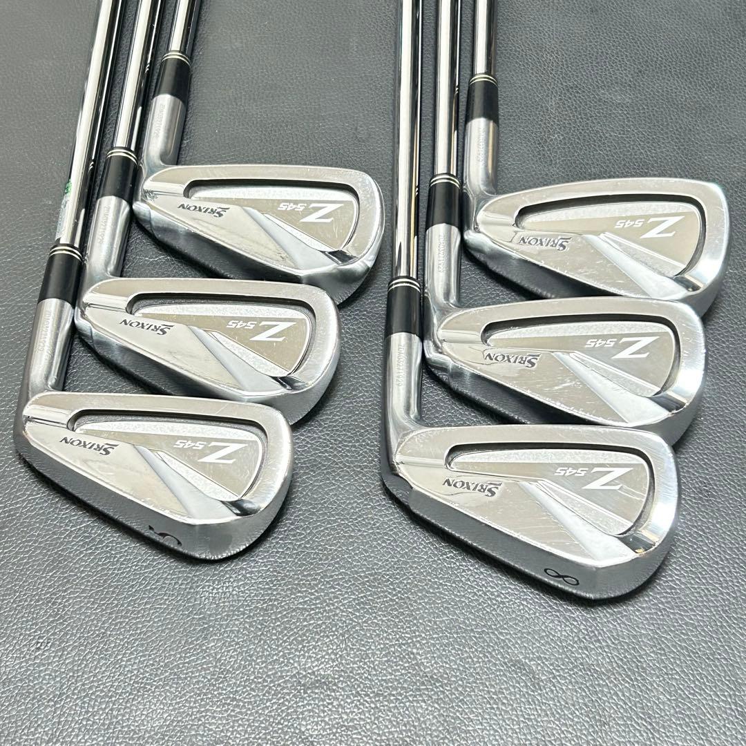 名器 スリクソン Z545 アイアン 7本 モーダス120 S 5-P ＋4I