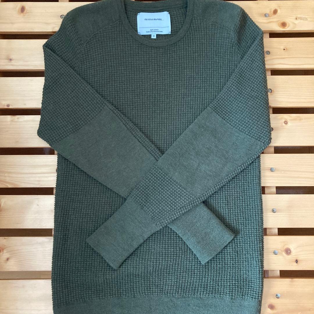 イノウエブラザーズ　ワッフルセーター