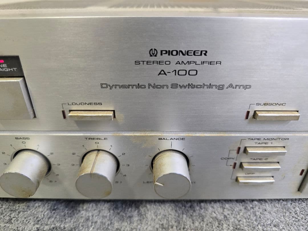 PIONEER パイオニア STEREO AMPLIFIER A-1OO 現状品