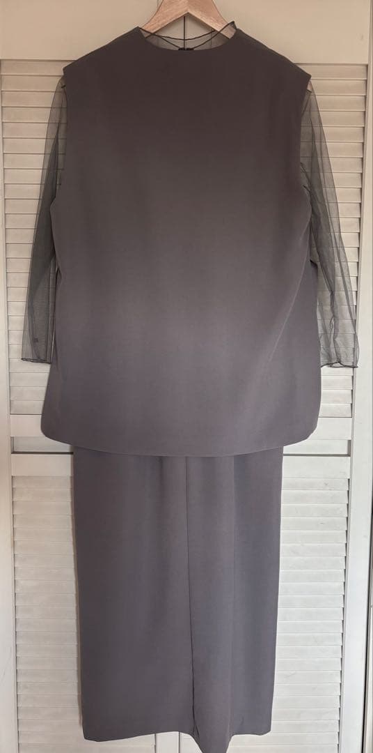 【美品】プルオーバージレ＆ワンピースセットアップ