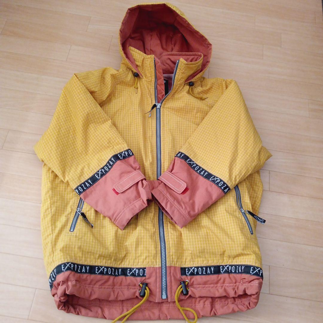 大きめ EXPOZAY スノーボードウェア スキーウェア ヴィンテージ M-LL