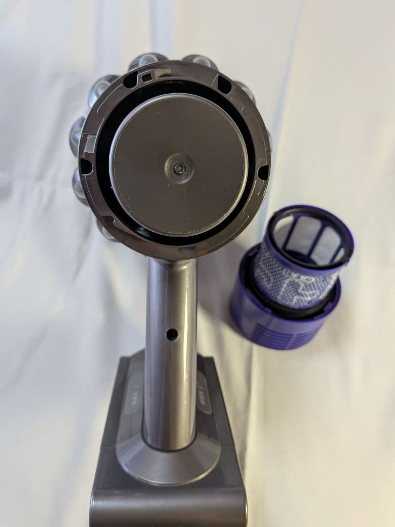 ie628　55分　ダイソン　コードレス　SV12　稼働品　分解洗浄済　動作保証