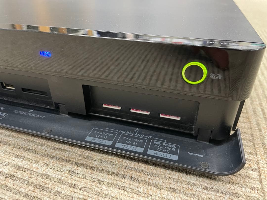 TOSHIBA DBR-M590 ブルーレイレコーダー　ジャンク品