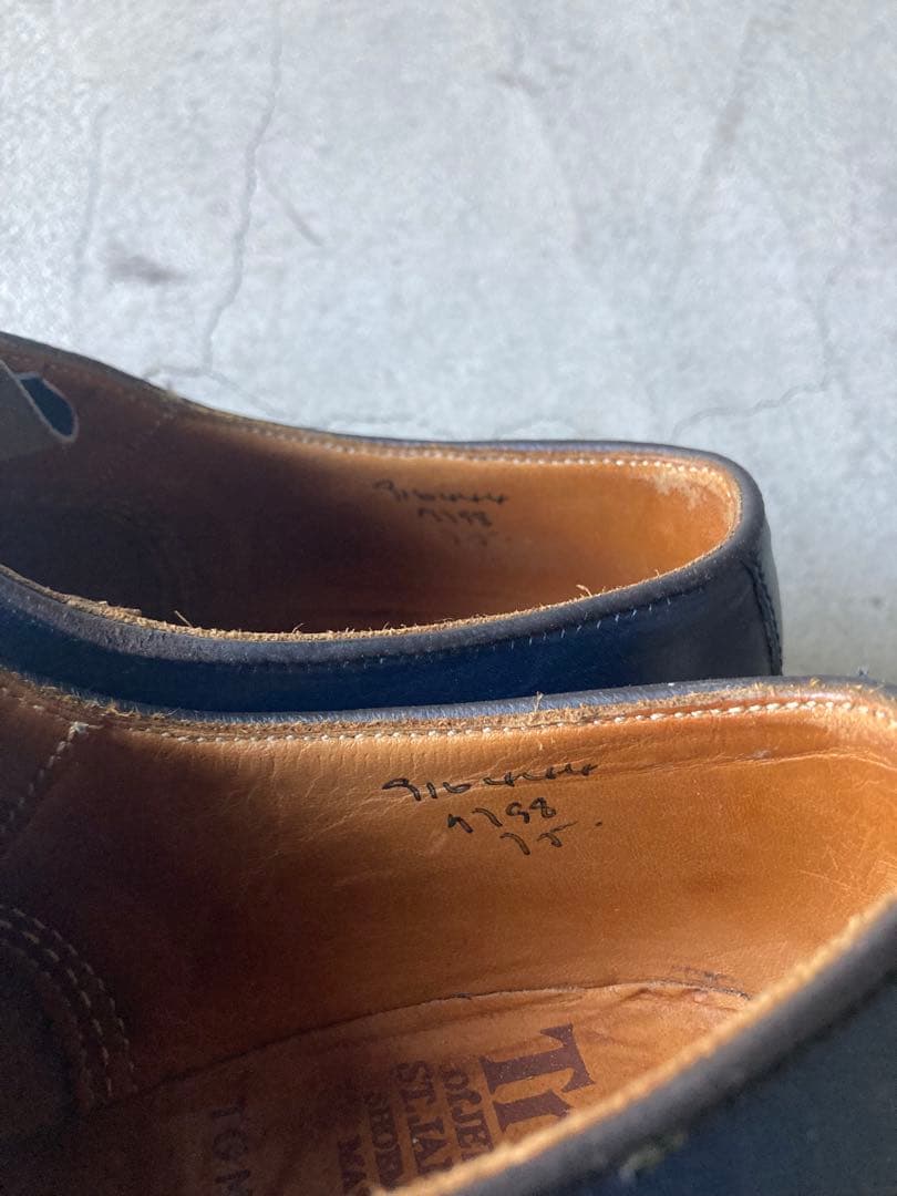 Tricker's TOMORROWLAND別注 ストレートチップシューズ