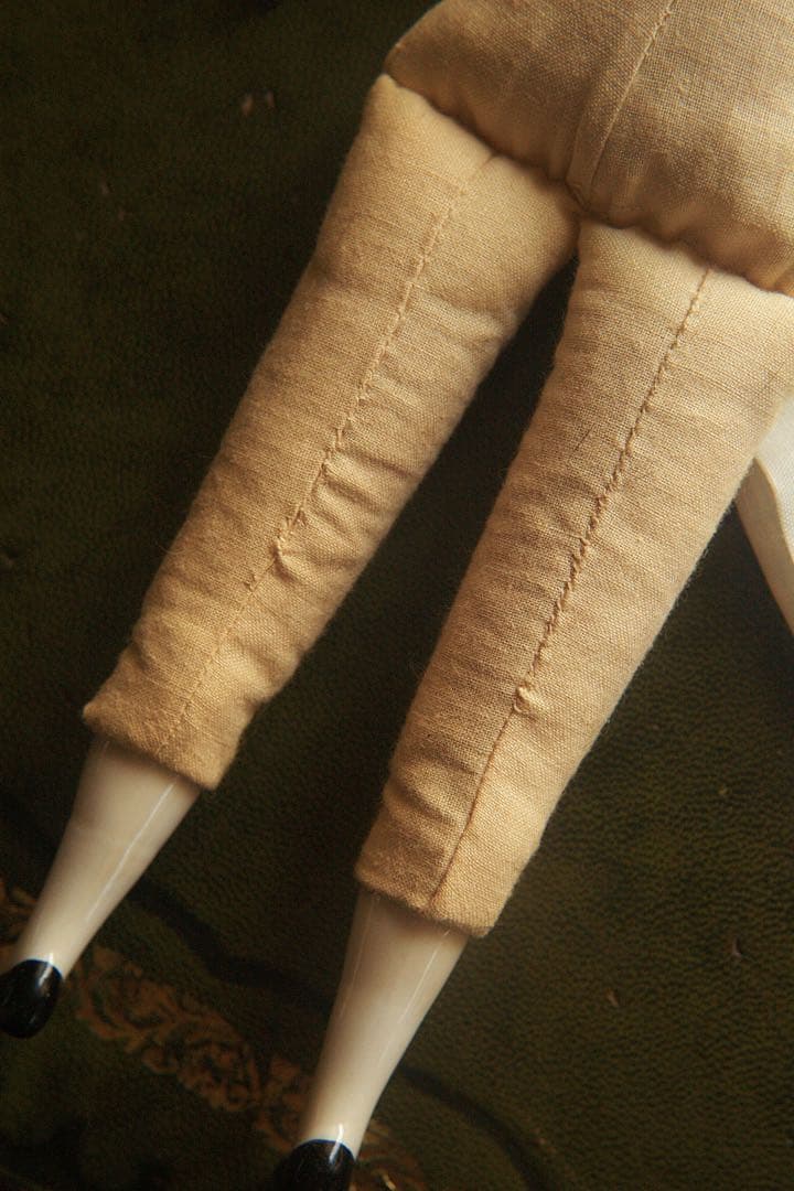 アンティーク チャイナヘッドドール ドイツ製