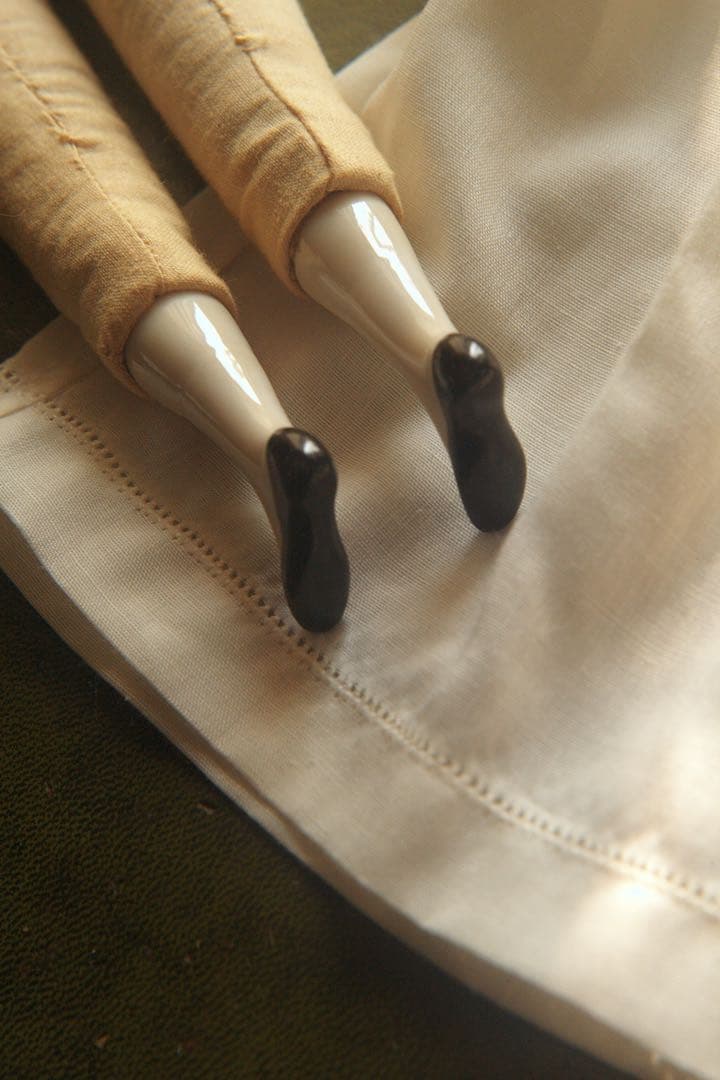 アンティーク チャイナヘッドドール ドイツ製