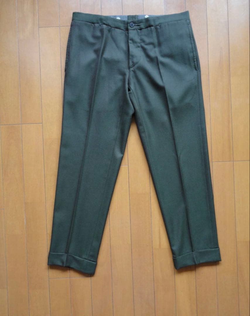 貴重 sartoria pirozzi ビスポーク ベルトレス スラックス