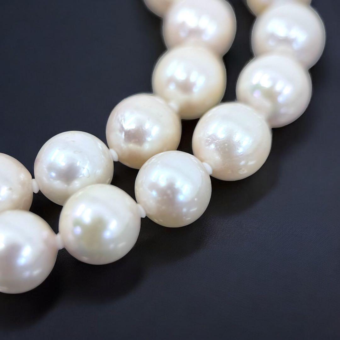 【高島屋購入品】最高峰　アコヤ　大珠　本真珠　パール　ネックレス　8.8mm